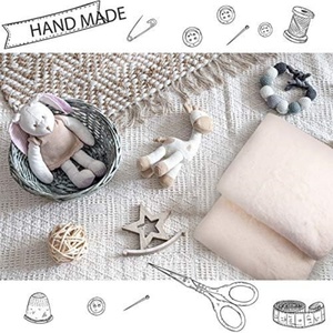 Natural Cotton Batting Lightweight <strong>Wadding</strong> Fabric <strong>for</strong> <strong>Quilting</strong> Sewing - Product Image 4
