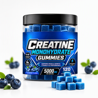 Permen Kunyah Creatine Monohydrate Rasa Blueberry 5g 120 Buah Memberikan Energi Permen Kunyah Creatine Bebas Gula 120 Kunyah