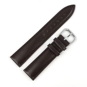 Bracelet de montre connectée de luxe en cuir véritable grain crocodile respirant pour <span class=keywords><strong>homme</strong></span>, boucle ardillon, utilisations multiples, différentes tailles 14 mm - Product Image 6