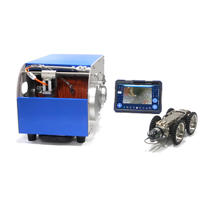 IP68 lentille tout métal HD PTZ caméra égout tuyau d'inspection robot sur chenilles avec <span class=keywords><strong>compteur</strong></span> de <span class=keywords><strong>compteur</strong></span> pour <span class=keywords><strong>DN</strong></span> <span class=keywords><strong>100</strong></span>-600mm - Product Image 3