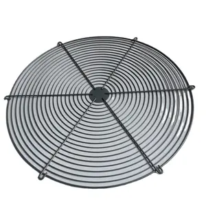 风扇护罩HAVC冷凝器风扇格栅网安全盖钢丝格栅方形风扇护罩，用于空调外部单元保护护罩