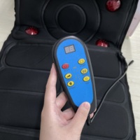 Matelas de massage électrique Shiatsu OEM ODM avec chauffage et vibrations, couverture complète du corps, certifié FCC/CE, garantie 1 an