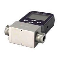 ESMF009 Medidor de Flujo de Gas Digital de Plástico de 24 VCC para Aire Comprimido con Salida RS485/4-20 mA, Personalizable OEM