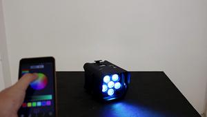 Redsun không dây rgbwy + UV LED pin uplight bằng điều khiển từ xa pin DMX upligt - Product Image 5