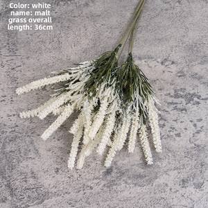 Décoration de mariage de style INS transfrontalier faux <span class=keywords><strong>malt</strong></span> herbe artisanat transfrontalier plante verte fabricant de <span class=keywords><strong>fleurs</strong></span> artificielles - Product Image 3