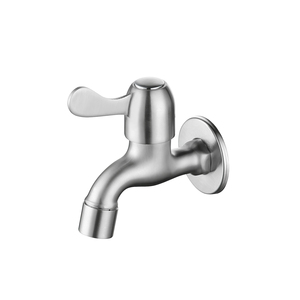 ステンレス製ビブコック冷水蛇口,壁取り付けビブコック蛇口304 - Product Image 2