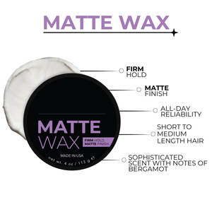 Soins capillaires pour hommes Produits de coiffure <span class=keywords><strong>Cire</strong></span> <span class=keywords><strong>mate</strong></span> Parfum durable <span class=keywords><strong>Cire</strong></span> pour cheveux Crème de boue pour cheveux Tenue ferme Fini mat - Product Image 2