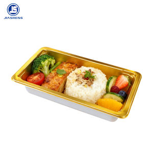 Одноразовые пищевые контейнеры из <span class=keywords><strong>CPET</strong></span> для свежих продуктов, золотистые, для супермаркетов - Product Image 5