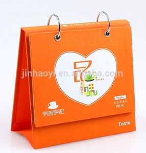 Biểu tượng tùy chỉnh in xoắn ốc ràng buộc lịch in ấn - Product Image 5