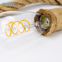Pendentif lumière cordon industriel pendentif lumière Kit E27 lampe cordon suspendu lumière cordon pour Vintage ferme lampe câble bricolage fournitures