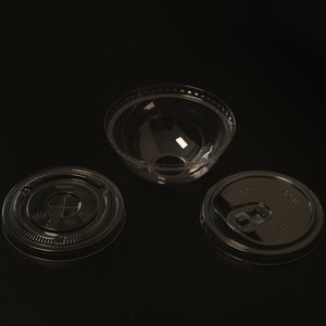 PET <span class=keywords><strong>ฝา</strong></span>ปิดแบบกลมใสกันรั่วซึม<span class=keywords><strong>98</strong></span>มม. 107มม. 117มม. <span class=keywords><strong>ฝา</strong></span>พลาสติกทรง<span class=keywords><strong>โดม</strong></span>แบน - Product Image 5
