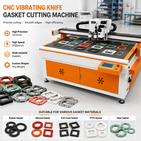 Machine de découpe CNC à couteau oscillant, équipement de découpe numérique à plat pour la découpe de matériaux en caoutchouc
