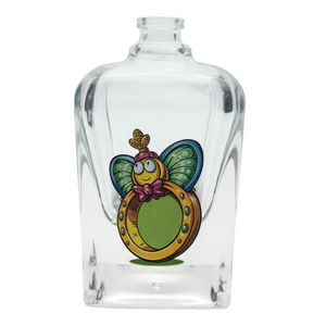 Service d'impression UV sur bouteille en verre de forme irrégulière personnalisée, impression numérique UV avancée, couleurs vives, séchage rapide - Product Image 4