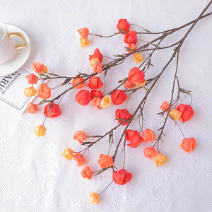 Mo Hua Ge - Arreglo de Flores Artificiales de Frutas y Flores de Seda Plástica para Decoración del Hogar, Navidad, Bodas, y Arreglos de la Suerte en Cubo - Product Image 4