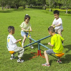 Balancín al aire libre para niños, balancín personalizado para cuatro personas - Product Image 6