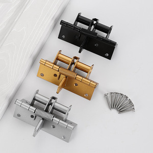 <b>Spring</b> <b>Hinges</b> 180 Degrees Iron Soft Closing Door Window <b>Hinge</b> With Positioning Ball And Adjustable Ball - Product Image 2