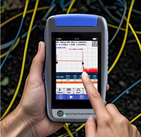Réflectomètre optique OTDR, testeur de fibre optique, détecteur de point de rupture à faible luminosité FTTH, détecteur de défauts, répartiteur, port PON
