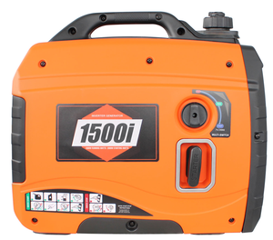 Бензиновый генератор 1.5 кВт, 50/60 Гц, 120/240 В, 98 куб. см, бесшумный, портативный, с медным обмоточным генератором, 4-тактным двигателем с воздушным охлаждением и ручным запуском - Product Image 6