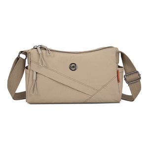 Fashionable MultiPocket Nylon Crossbody Bag with Zipper Closure Multifunction Mobile Small Sling Bag Ladies - Product Image 4