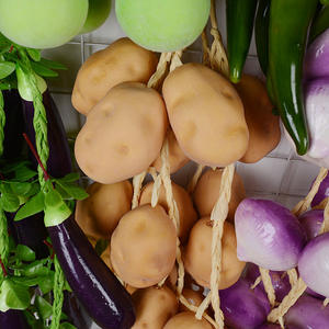 Modèle de plante végétale à haute simulation fausses cordes suspendues d'arachide de maïs de pomme de terre pour fleurs et plantes décoratives de cour de ferme - Product Image 3