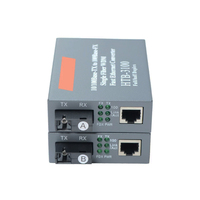 Convertisseur de média fibre optique 10/100M HTB-3100 Netlink 25km AB
