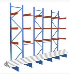 Hot Selling Hochleistungs-Langarm-Ausleger regal Bolzen loses Lager Stahl regal für die Lagerung von Lager fracht