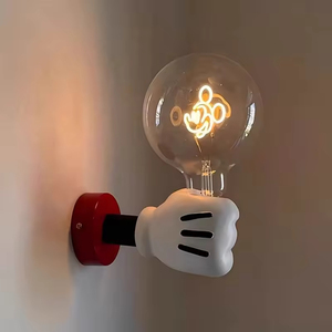 Moderna Lampada Notturna Portatile di Topolino in Alluminio, Stile Cartoon Minimalista, Personalizzata e Creativa per Camera <span class=keywords><strong>da</strong></span> Letto dei Bambini - Product Image 3