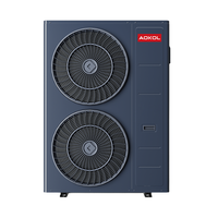 Pompa Panas Air ke Air R32 Grosir Harga Murah Villa Pendingin Pemanas Air 45KW 15P Smart Wifi Hydronic Monobloc EVI