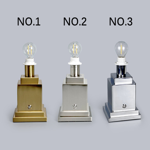 Cổ Điển Vàng Đèn Bàn Với Có Thể Thay Thế Vải Chụp Đèn Không Dây 2700K Mờ Linh Hoạt Pin Có Thể Sạc Lại Bảng Đèn - Product Image 3