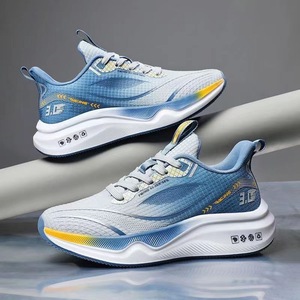 Chaussures de sport respirantes pour hommes 2024, style décontracté, semelles en PVC, personnalisables - Product Image 4