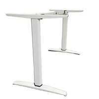 Pieds de table en acier inoxydable modernes, réglables, meubles de bureau pour bureau, hôtel, appartement, maison, bureau, hôpital