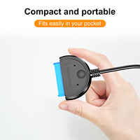 Convertisseur USB3.0 vers SATA en gros, adaptateur USB a compatible avec les SSD de 2,5 pouces