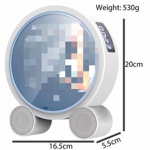 Reproductor de CD Retro de Pared Personalizado de Fábrica con Control Remoto, Altavoces Estéreo Duales, Altavoz Inalámbrico BT para Decoración del Hogar - Product Image 2