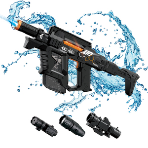 Pistole ad Acqua in Plastica ad Alta Pressione, Giocattolo <span class=keywords><strong>Elettrico</strong></span> Automatico Potente per Adulti e Bambini, Gioco Estivo - Product Image 1