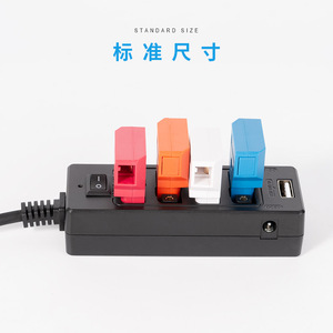 D-Tap B Type Plug 2 Pins Orange Through Hole Connector For Video <b>Camera</b> <b>Battery</b> - Product Image 3