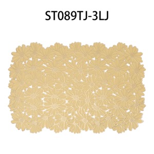 Napperons en PVC antidérapants et anti-salissures, lavables et résistants à la chaleur, OEM ODM, faciles à décorer - Product Image 2