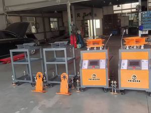 Trihero <span class=keywords><strong>2025</strong></span> tự động hệ thống treo thử nghiệm máy đầu xoay khung gầm xe phát hiện âm thanh Shaker máy làm bằng nhôm sắt thép - Product Image 6