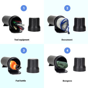 Çok amaçlı güvenli dosya manuel depolama tüpleri toplu mevcut plastik belge tüp teneke kutu - Product Image 5