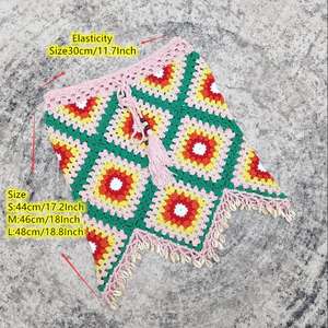 <span class=keywords><strong>Bikini</strong></span> de ganchillo hecho a mano para la playa, minifalda cuadrada para la abuela, traje de baño, <span class=keywords><strong>Bikini</strong></span> de punto con textura - Product Image 4