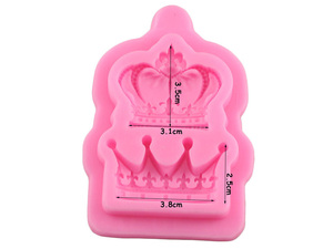 Homesun <span class=keywords><strong>HelloWorld</strong></span> princesse et reine couronne forme Silicone moule argile plâtre moule cuisine accessoires - Product Image 6
