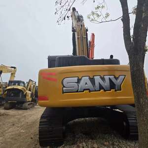 Excavatrice Sany SY215C d'occasion en gros, 95% neuve, moteur Cummins, pompe hydraulique Kawasaki, boîte de vitesses, 200 heures de fonctionnement, 22 tonnes, 1,2 m - Product Image 3
