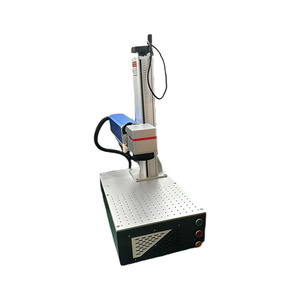 Factory Supply Desk Portable20W 30W Portable Mini Online Fiber Optical Integrated Mini Fiber Mini Laser Marking Machine 20w/30w - Product Image 2