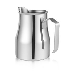 Accesorios para Café, Espumador de Leche de Acero Inoxidable con Superficie Pulida, Taza para Café Espresso y <span class=keywords><strong>Latte</strong></span>, Jarra para Leche de Café, Barista - Product Image 1
