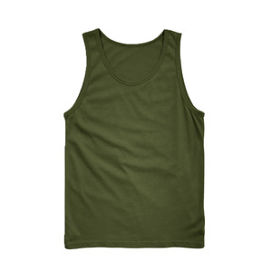 Camiseta sin mangas de algodón ligero para hombre, cuello redondo, chaleco informal, de secado rápido, transpirable, para verano, corte regular, comodidad diaria - Product Image 1