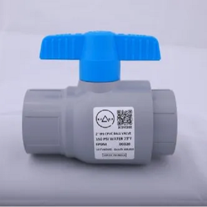 บอลวาล์ว CPVC ด้านบน Spark ควบคุมการไหลของน้ํา วัสดุบอลวาล์วทองเหลือง PVC ออกแบบเอง - Product Image 3