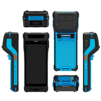 Imprimante PDA POS portable Android 13 Imprimante thermique de reçus mobiles 58mm 5.5 pouces HD Support WiFi Bluetooth Ventes de système de points