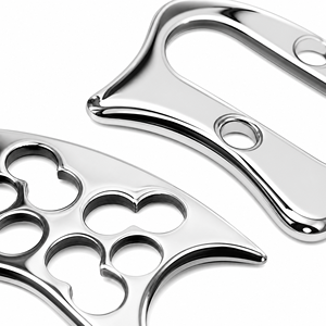 Strumenti Gua <span class=keywords><strong>Sha</strong></span> KINWONG IASTM in Acciaio Inossidabile, Coltello per Massaggio Fasciale, Terapia <span class=keywords><strong>di</strong></span> Rilascio Miofasciale, OEM all'Ingrosso - Product Image 3