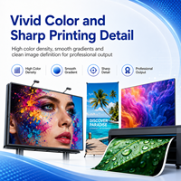 Tinta Eco Solvente para Impresión Digital CMYK de 1L para Vinilo para Ventanas, Adhesivo de Visión Unidireccional para Vidrio, Impresión Publicitaria para XP600 I3200