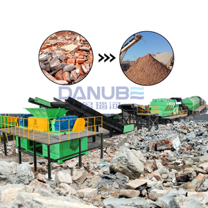 Reciclaje de residuos Planta de clasificación de residuos sólidos municipales Máquina clasificadora de residuos municipales - Product Image 1