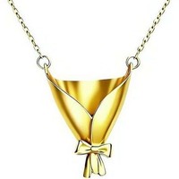 Collier DIY en alliage motif floral pour femme, design de niche, pendentif nœud papillon, chaîne en bambou, accessoire polyvalent de luxe léger pour clavicule